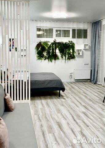 

Квартира-студия, 44 м², 2 кровати