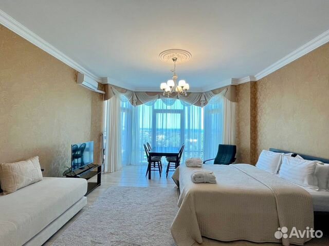 

Квартира-студия, 43 м², 2 кровати