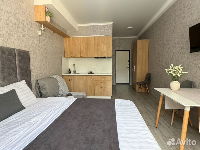 

Квартира-студия, 27 м², 2 кровати