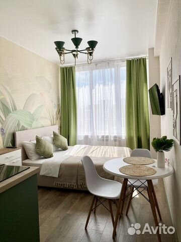 

Квартира-студия, 19 м², 2 кровати