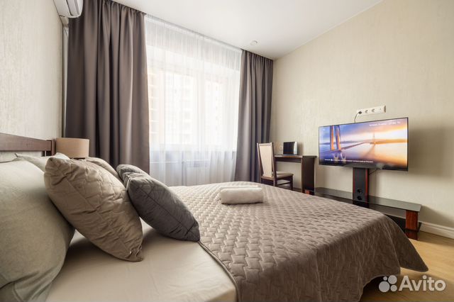 

Квартира-студия, 30 м², 1 кровать