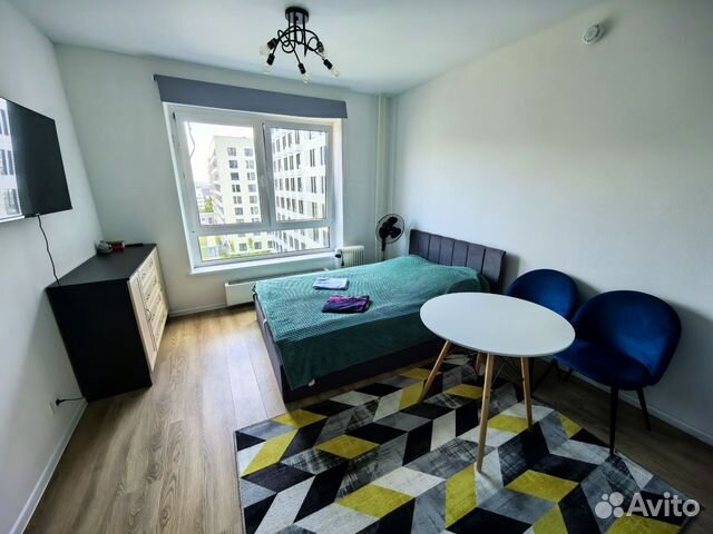 

Квартира-студия, 23 м², 2 кровати