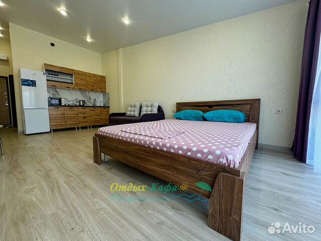 

Квартира-студия, 38 м², 2 кровати