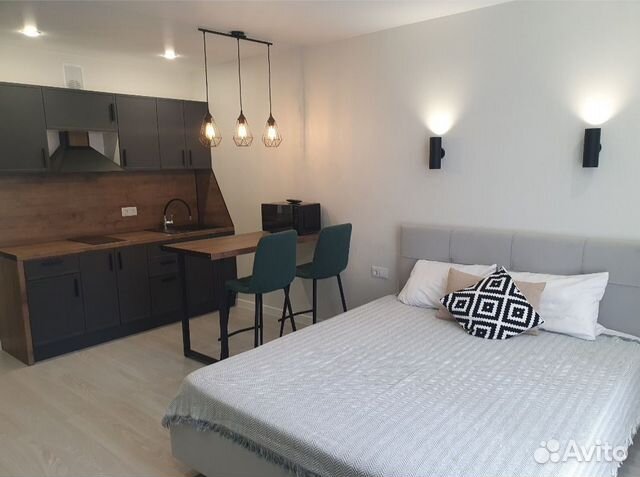 

Квартира-студия, 28 м², 1 кровать