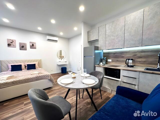 

Квартира-студия, 32 м², 2 кровати