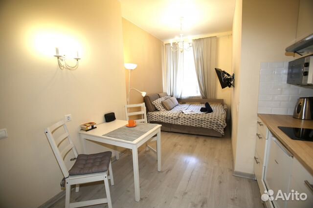 

Квартира-студия, 18 м², 1 кровать