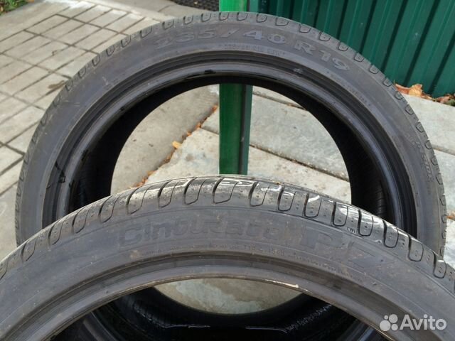 Шины 235 40 19 Pirelli Cinturato P7