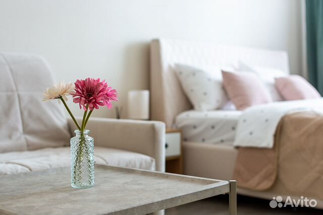 

1-к. квартира, 40 м², 2 кровати