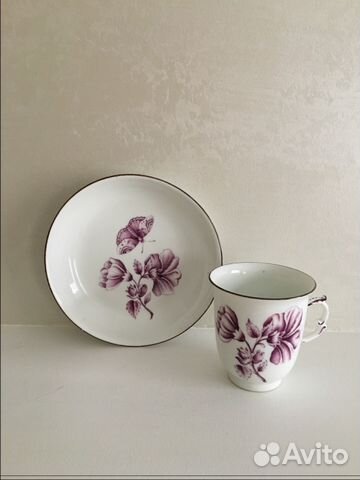 Кофейная (или чайная) пара Meissen (Мейсен), 1730