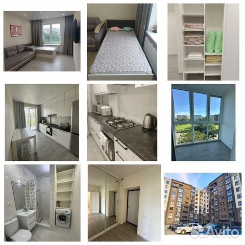 

1-к. квартира, 38 м², 2 кровати