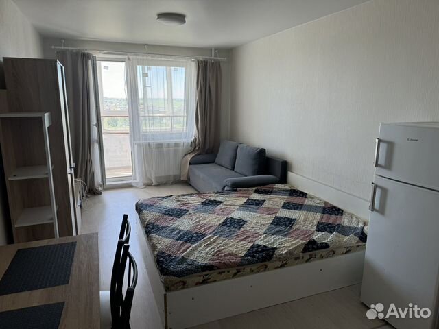 

Квартира-студия, 28 м², 2 кровати