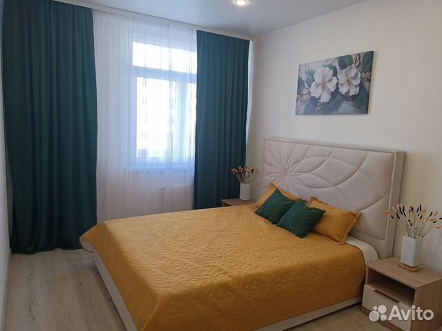 

1-к. квартира, 38 м², 2 кровати