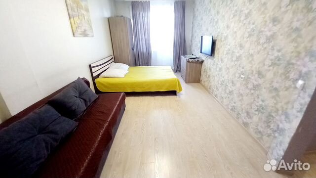 

1-к. квартира, 43 м², 2 кровати
