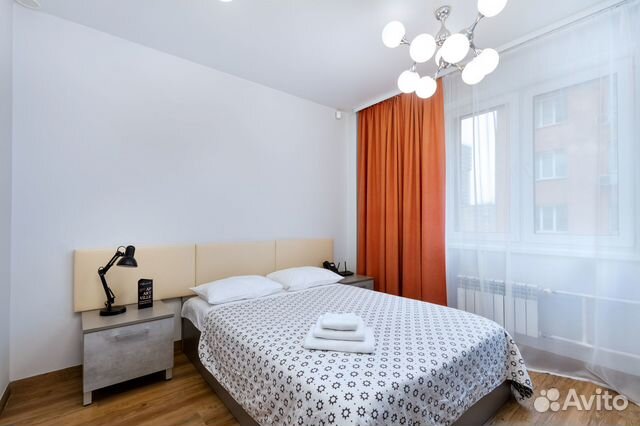 

2-к. квартира в апарт-отеле, 43 м², 2 кровати
