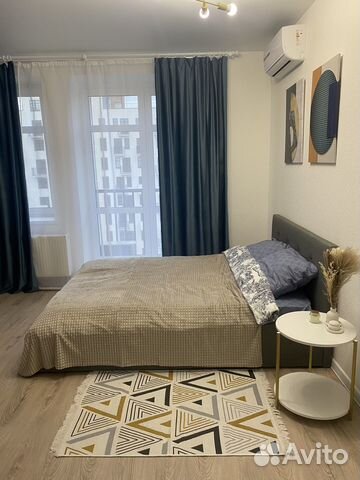 

Квартира-студия, 27 м², 2 кровати