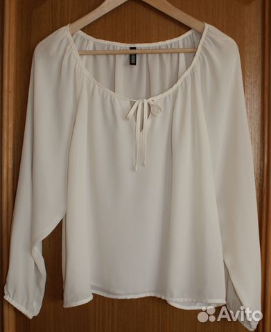 Новая лёгкая блуза свободного кроя Крепдешин р44 Новая лёгкая блуза свободного кроя Крепдешин р44