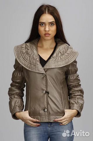 Куртка кожаная, новая без бирки Куртка кожаная, новая без бирки