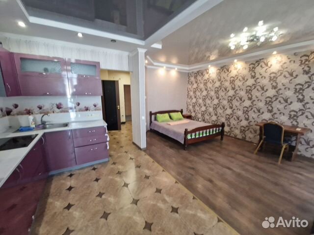 

Квартира-студия, 43 м², 1 кровать