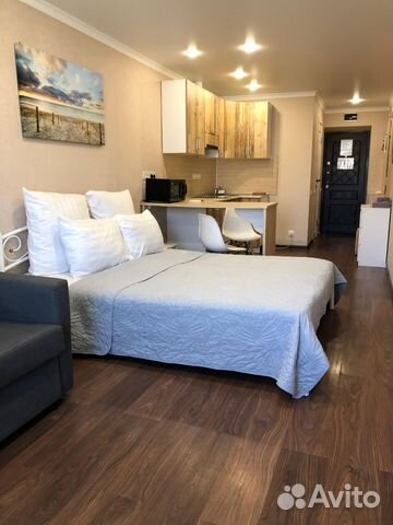 

Квартира-студия, 28,8 м², 2 кровати