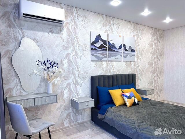 

1-к. квартира, 44 м², 2 кровати