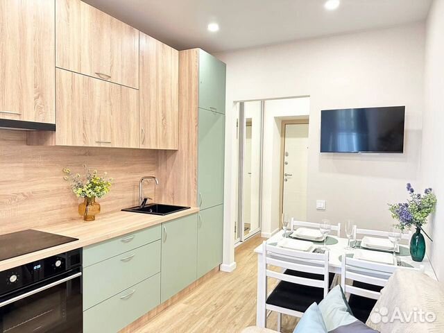 

1-к. квартира, 38 м², 2 кровати