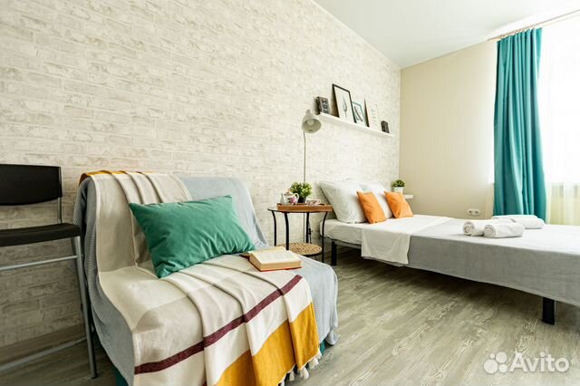 

Квартира-студия, 23 м², 2 кровати