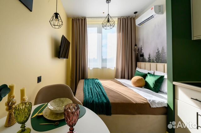 

Квартира-студия, 23 м², 1 кровать