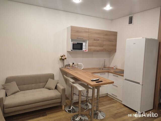 

Квартира-студия, 29,5 м², 2 кровати