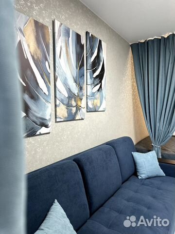 

1-к. квартира, 34 м², 2 кровати