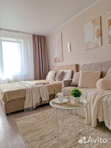 

Квартира-студия, 25 м², 2 кровати