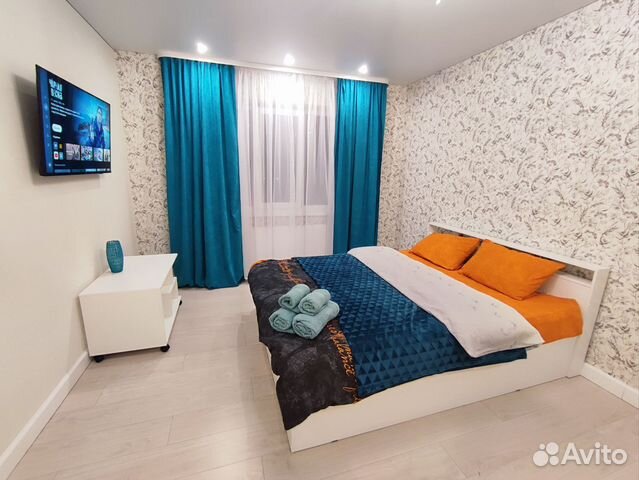 

1-к. квартира, 39 м², 2 кровати