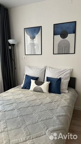 

Квартира-студия, 30 м², 2 кровати