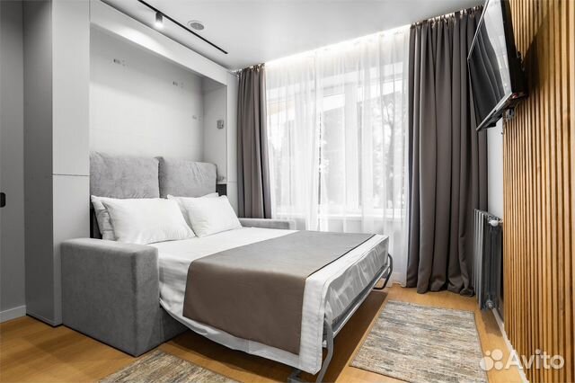 

Квартира-студия в апарт-отеле, 15 м², 1 кровать