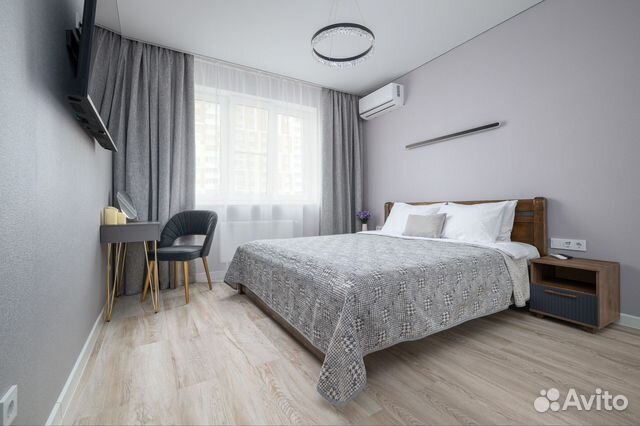

1-к. квартира, 37 м², 2 кровати
