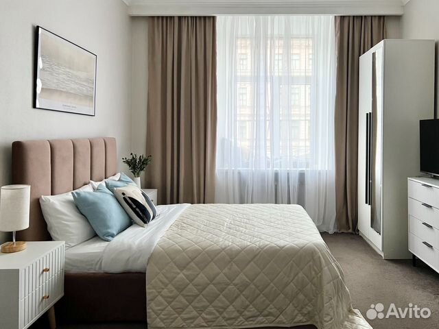 

1-к. квартира, 40 м², 2 кровати