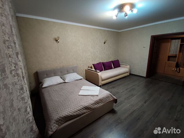 

1-к. квартира, 42 м², 2 кровати
