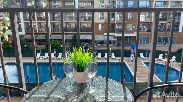 

Квартира-студия в апарт-отеле, 25 м², 1 кровать