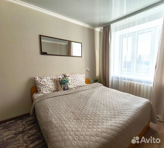 

1-к. квартира, 38 м², 2 кровати