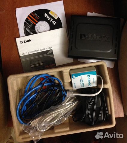 Роутер D-link DSL-2520U Роутер D-link DSL-2520U