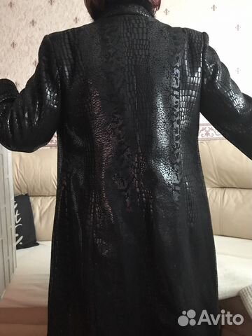 Кожаное зимнее пальто новое Кожаное зимнее пальто новое