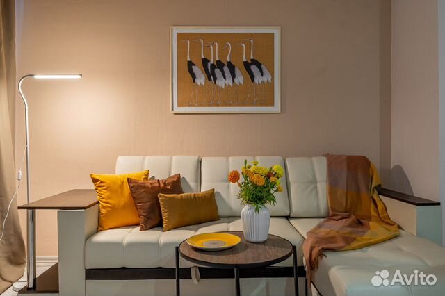 

1-к. квартира, 42 м², 2 кровати