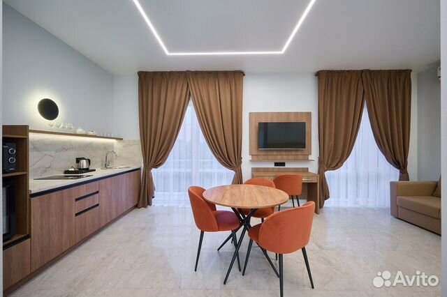 

Квартира-студия, 25 м², 2 кровати