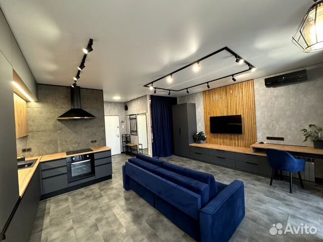 

Квартира-студия, 44 м², 2 кровати
