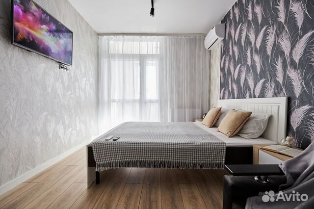 

Квартира-студия, 35 м², 2 кровати