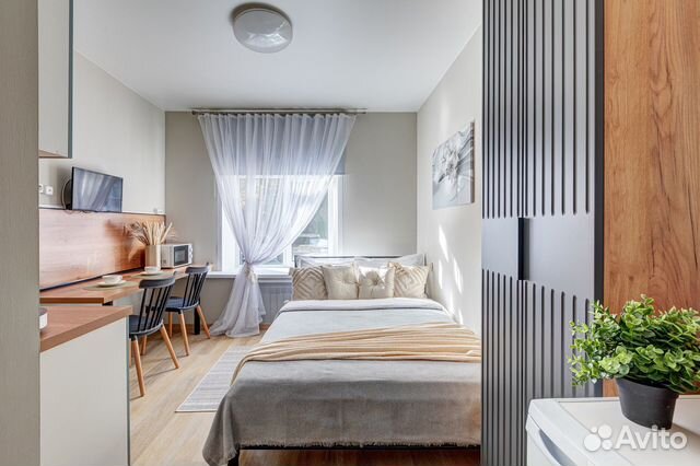 

Квартира-студия, 16 м², 1 кровать