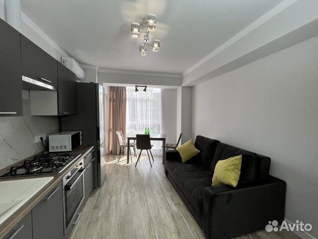 

1-к. квартира, 39 м², 2 кровати
