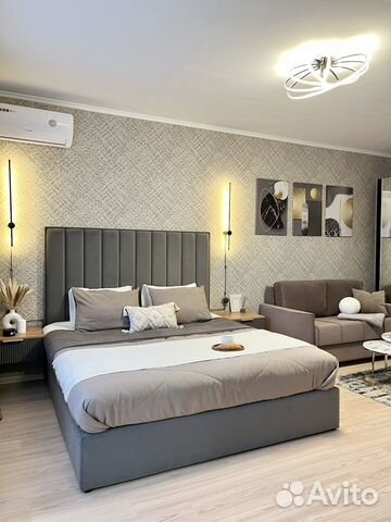 

1-к. квартира, 45 м², 2 кровати
