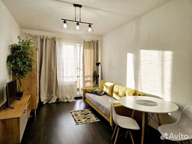 

Квартира-студия, 32 м², 1 кровать