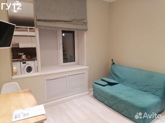 

Квартира-студия, 23 м², 4 кровати