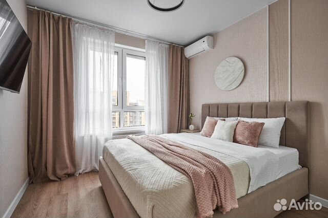 

1-к. квартира, 34 м², 2 кровати